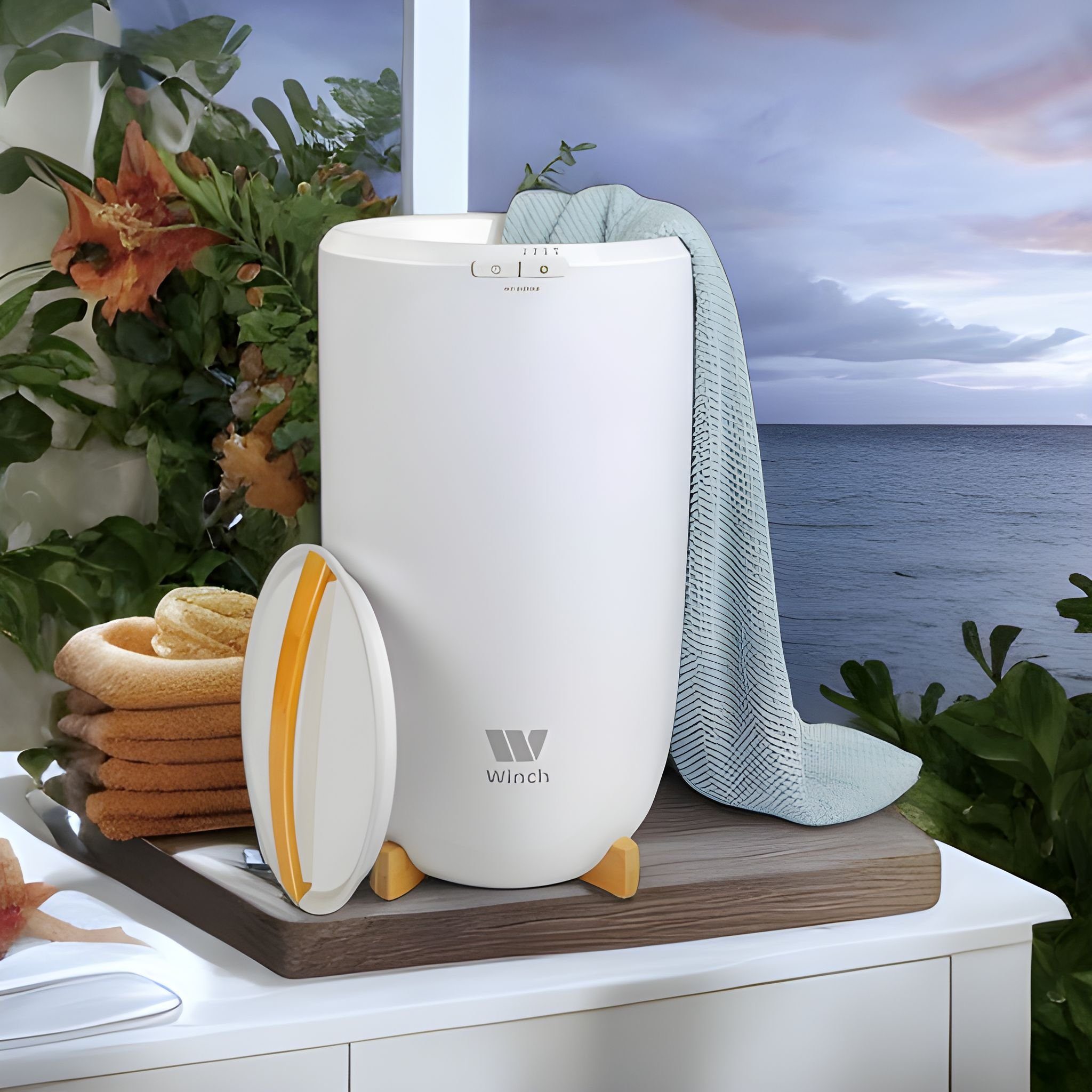 Winch Heizgerät Luxus & Wellness Handtuchwärmer, stylisches Design, Netzbetrieben
