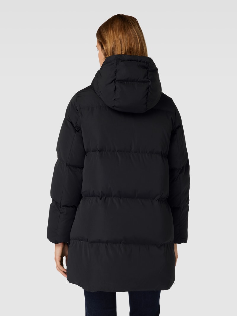 Daunenjacke mit Daunen-Feder-Füllung Modell 'LOUISE' in schwarz