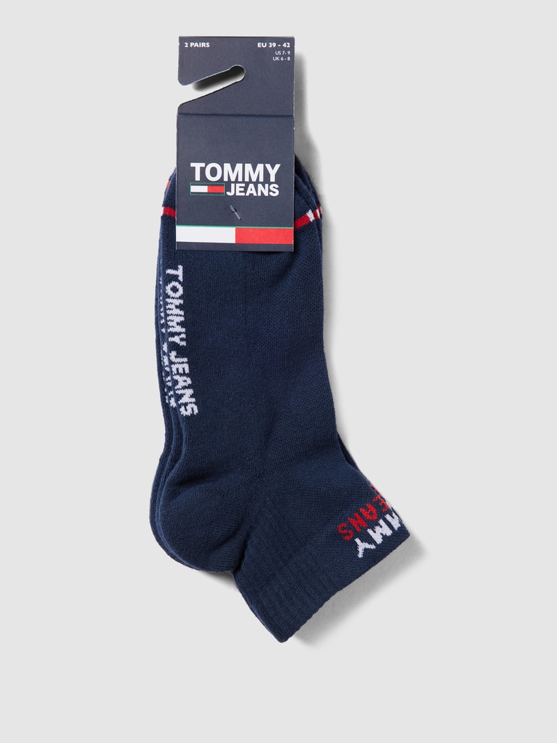 Sneakersocken im 2er-Pack in marineblau