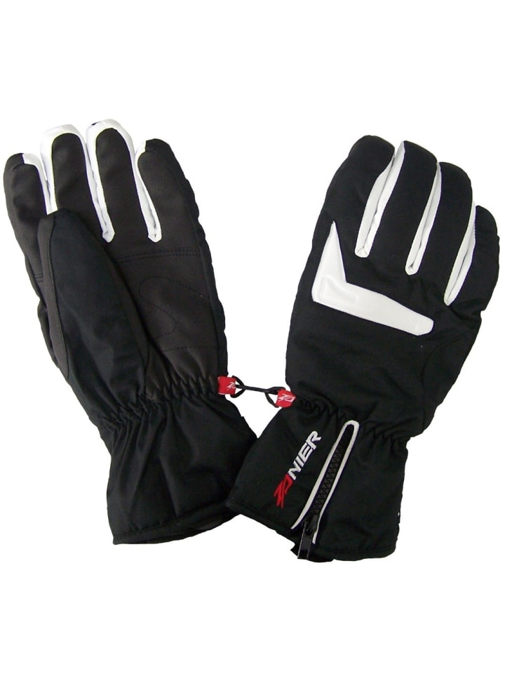 Zanier Ski Handschuhe Winddichter Membran in Weiß günstig kaufen S