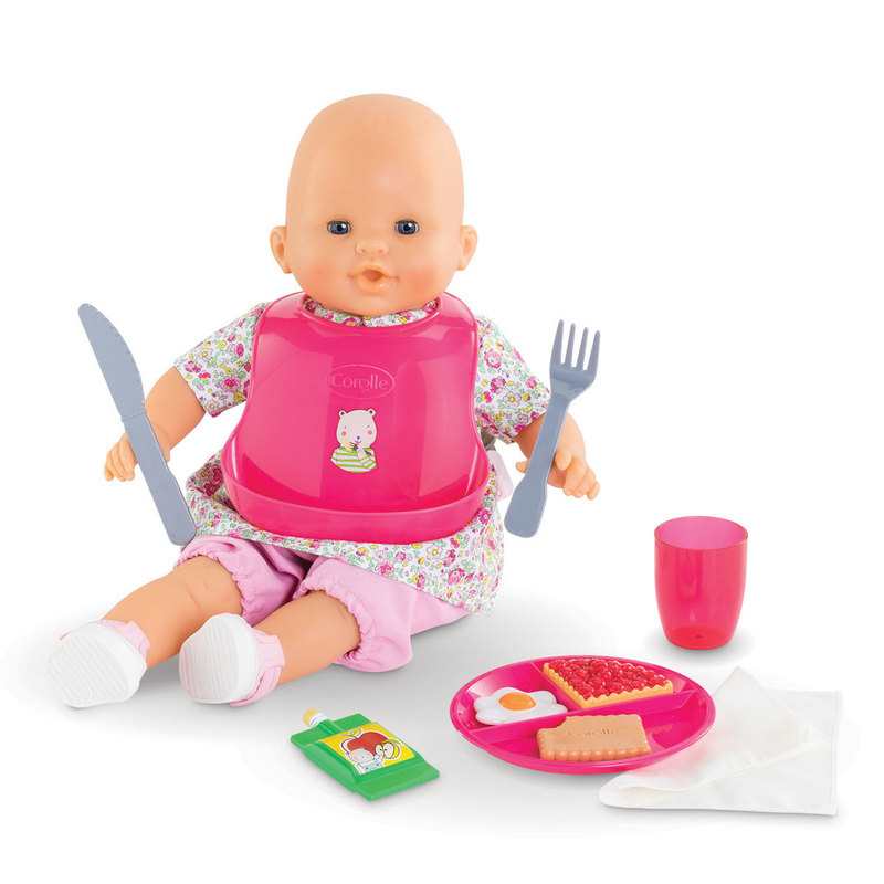 Grand coffret repas pour poupon 36/42cm Corolle