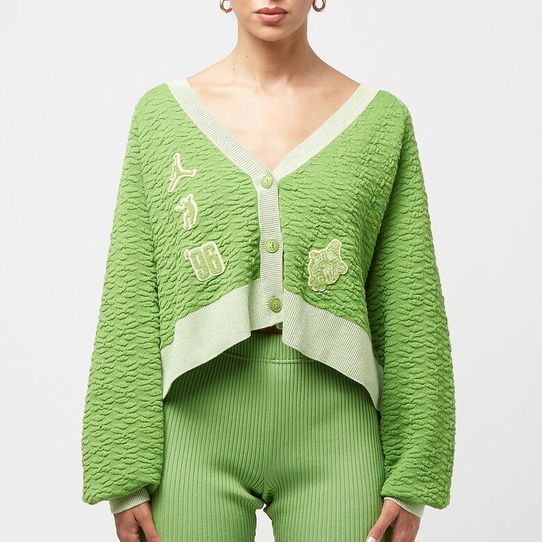 JORDAN x UNION x Bephie's Beauty Supply Cardigan chlorophyll/lime ice