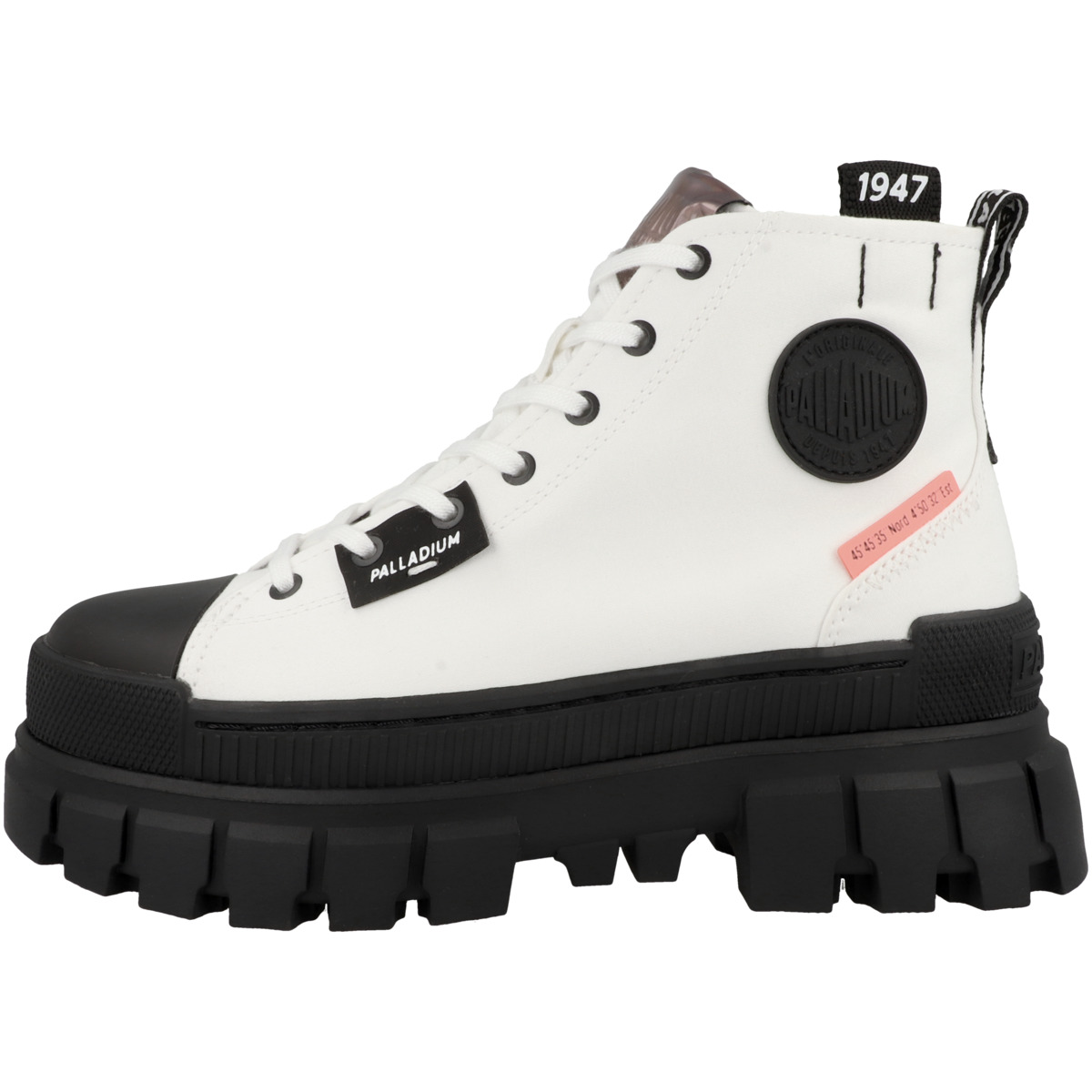 Palladium Revolt Hi Tx Schnürboots weiss