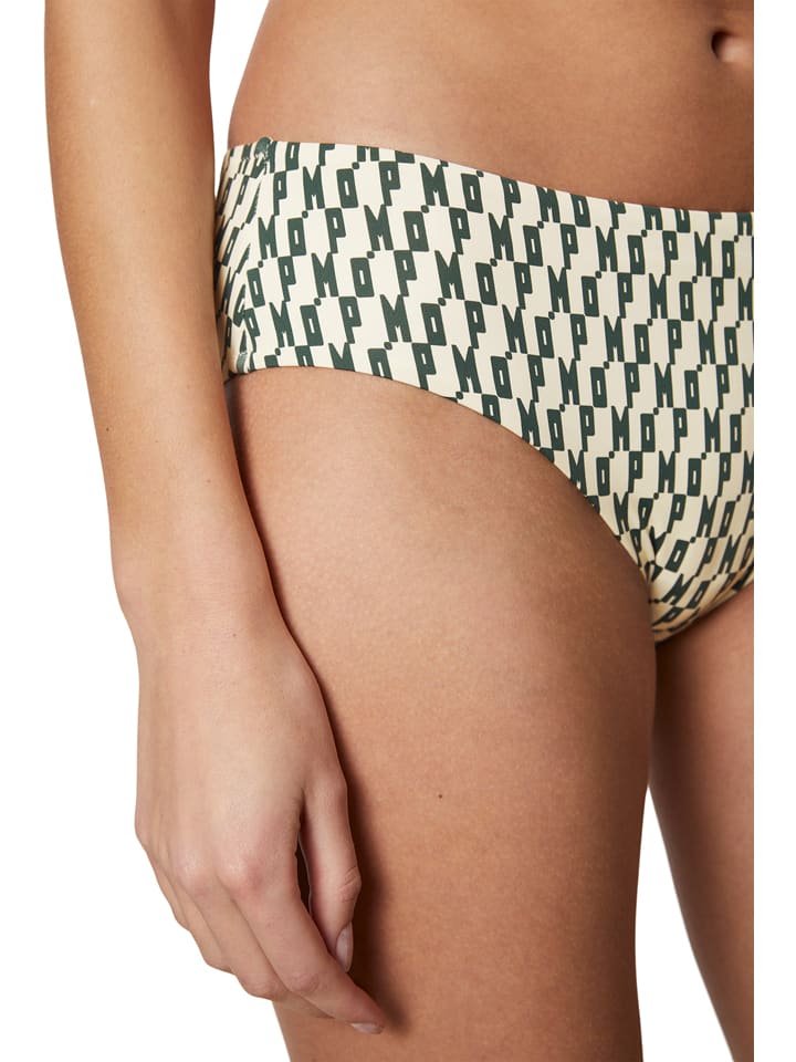 Marc O'Polo Bikini-Hose in Beige/ Schwarz günstig kaufen