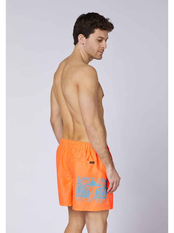 Chiemsee Badeshorts in Orange günstig kaufen