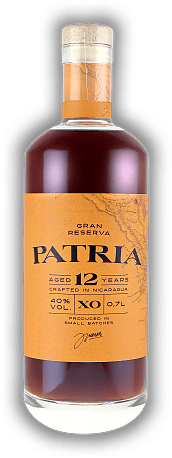 Patria Gran Reserva XO 12 Years Patria Gran Reserva XO 12 Years Extremer Sherry & Portwein Einfluss Alter 12 J. - 0,7	 Liter - Vol 40%