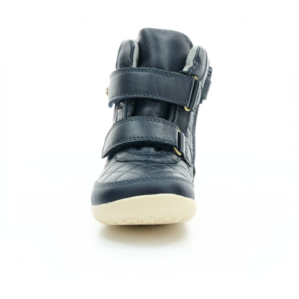 Bobux Patch Navy Step Up Barfuß-Stiefeletten