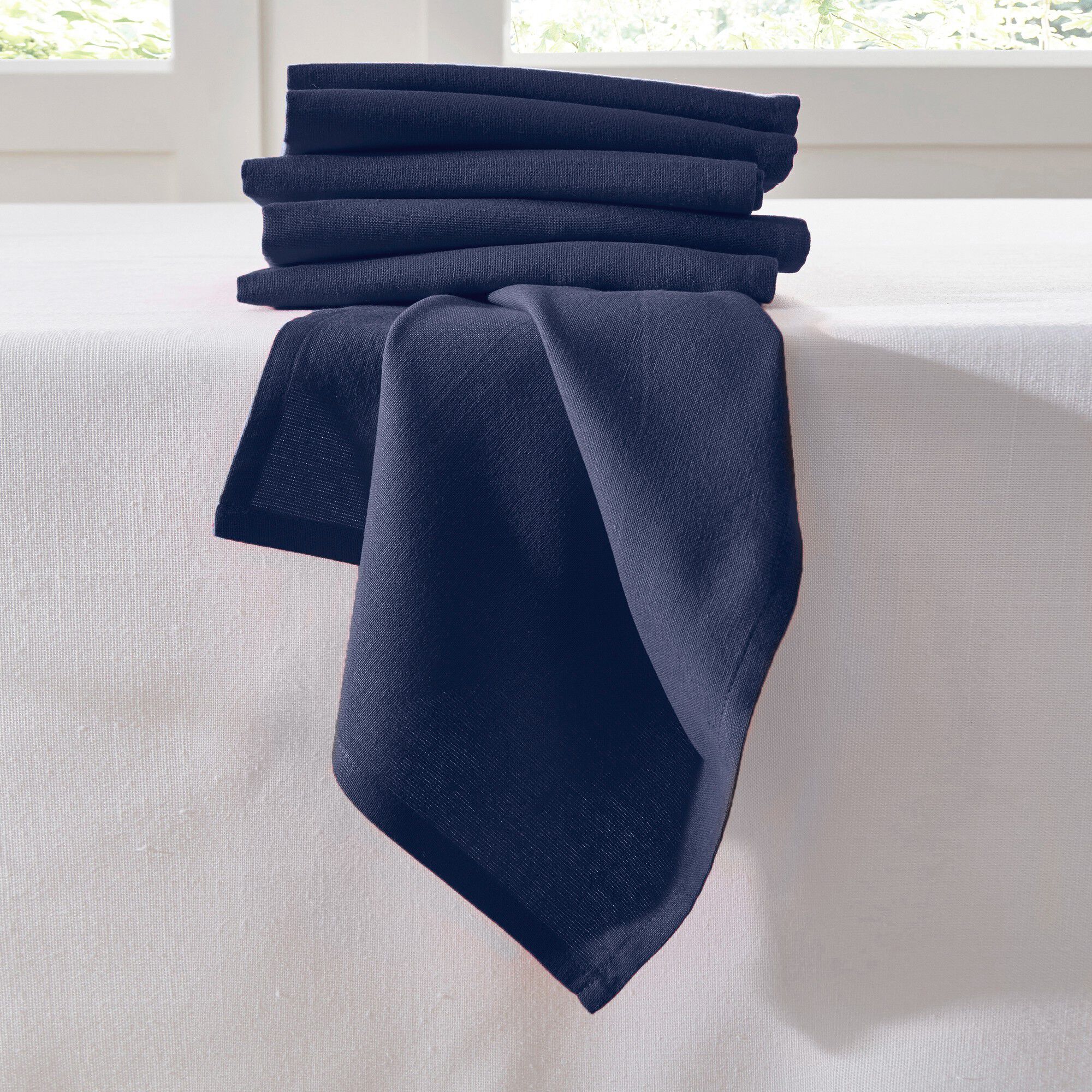Serviette de table unie