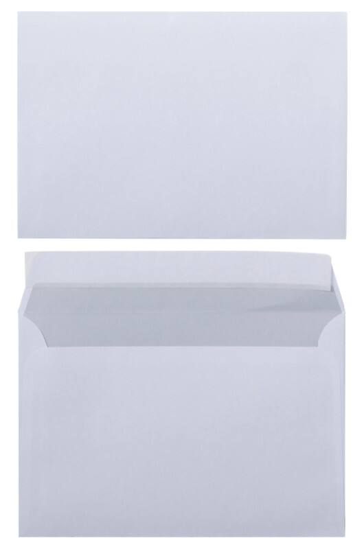 Viking C6 Abziehstreifen Briefumschläge Weiß 162 (B) x 114 (H) mm Ohne Fenster 80 g/m² 1000 Stück