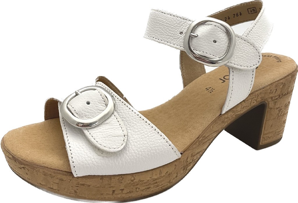 GABOR Klassische Sandalen weiss
