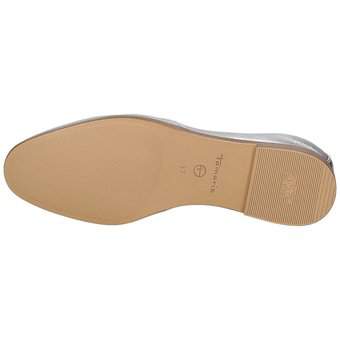 Tamaris Slipper in silber