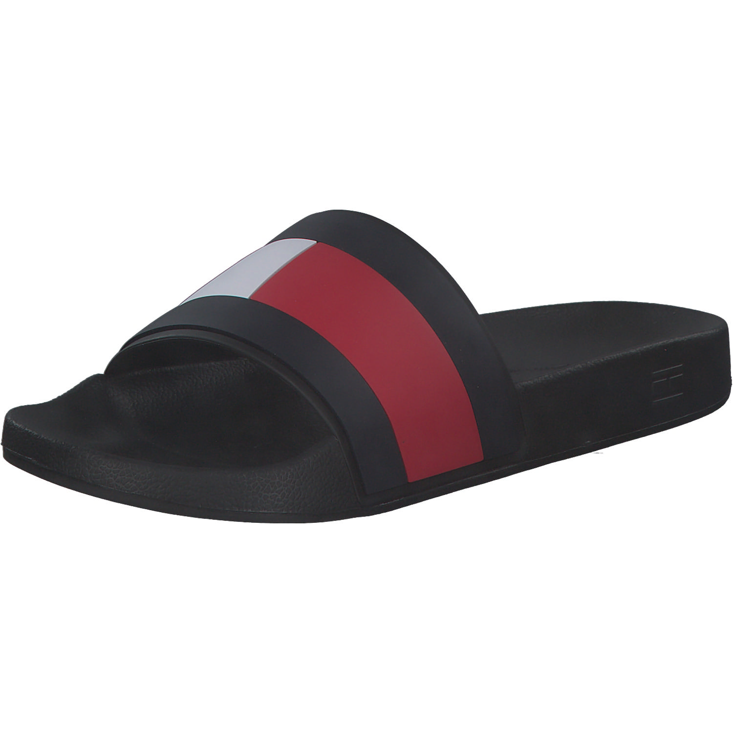 Tommy Hilfiger FM0FM04263, Badelatschen, Herren, Schwarz