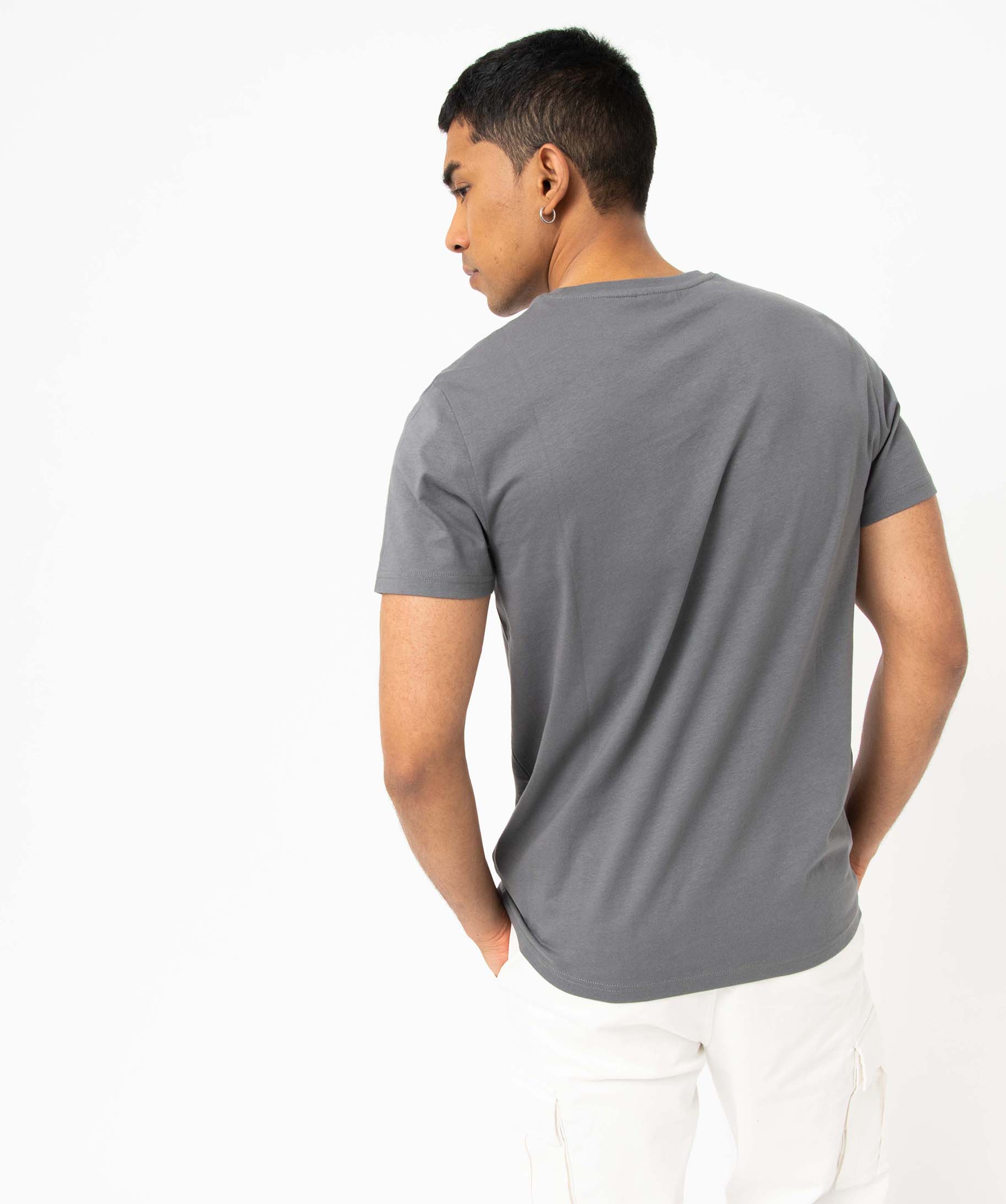 Tee-shirt homme à manches courtes imprimé - Tortues Ninja gris | GEMO