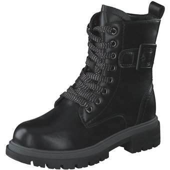 Claudia Ghizzani Schnür Boots in schwarz