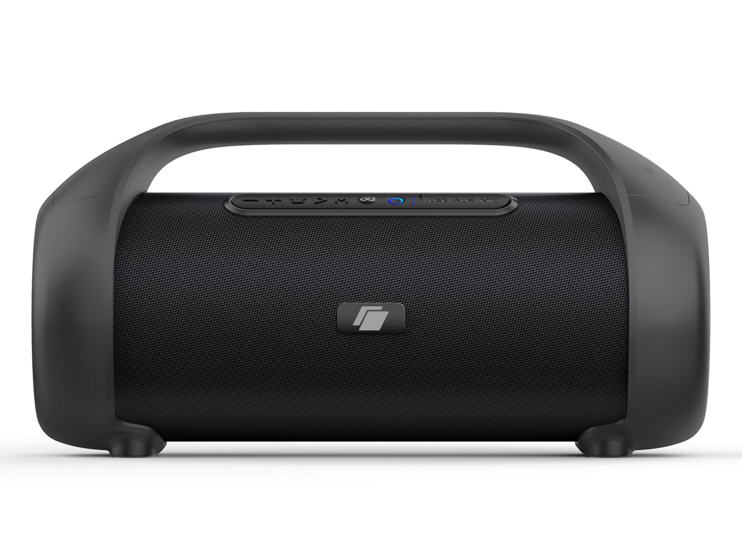 HPG540BT BOLD - Bluetooth-Lautsprecher mit zusätzlichem Bas AUX USB RGB-LED-Batterie - Schwarz