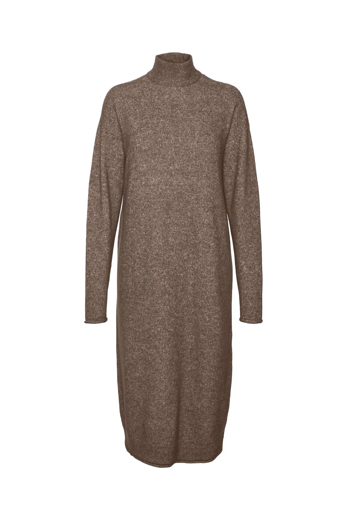 Vero Moda  Strickkleid VMKADEN LS HIGHNECK CALF DRESS GA BF