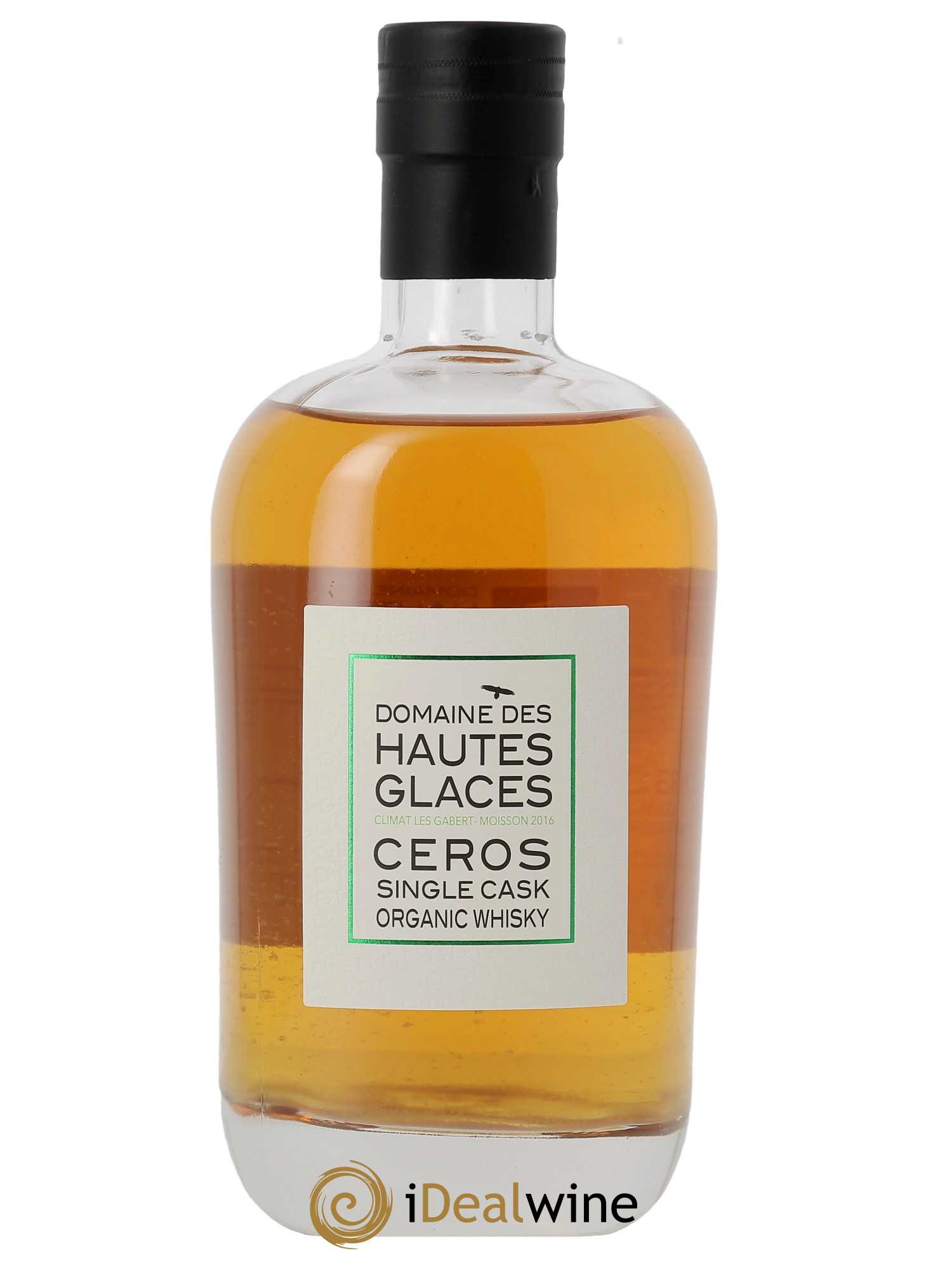 Whisky Hautes Glaces Moissons Ceros Climatic vatting Organic Single Rye (70cl)  - Lot de 1 Bouteille