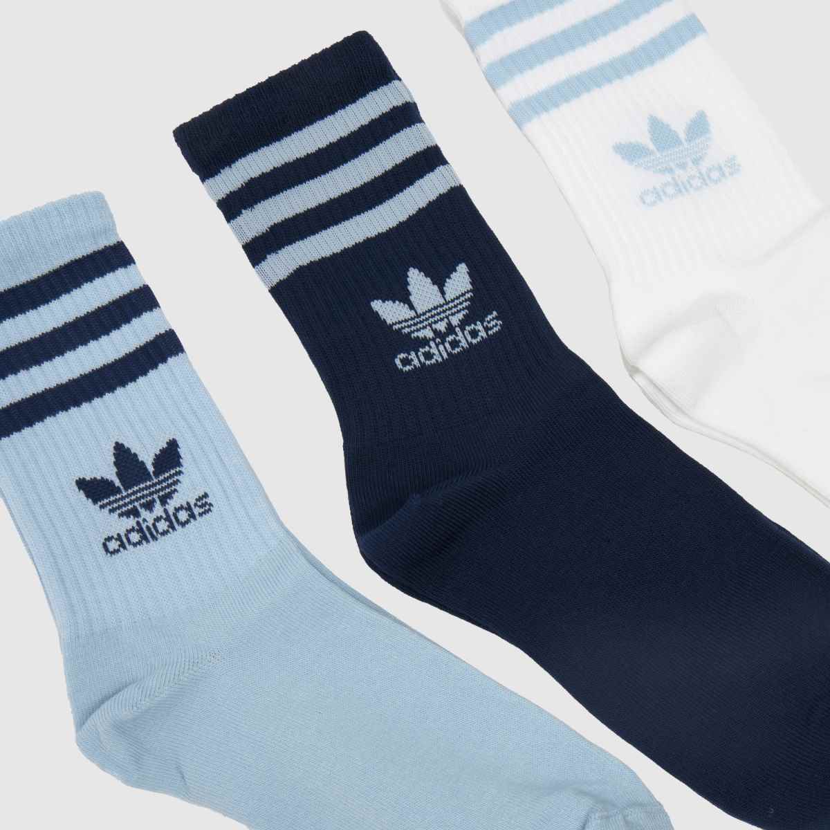 adidas kék multifunkciós eredeti zokni, 3 darabos csomag