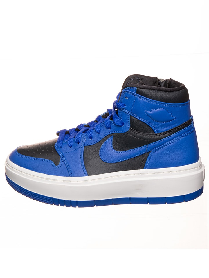 Air Jordan Leder-Sneaker ''1 Elevate High'' in Blau/ Schwarz günstig kaufen