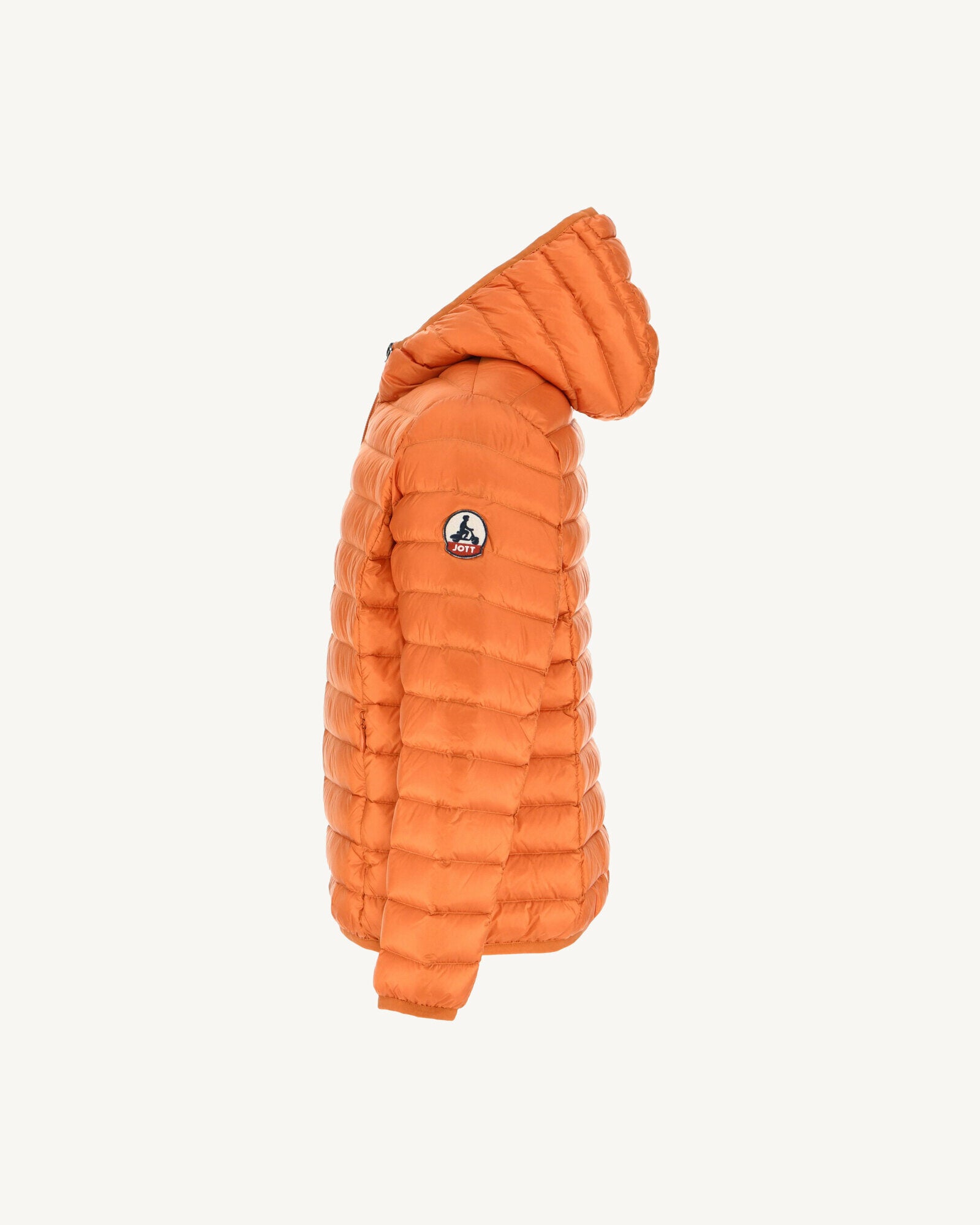 Doudoune légère à capuche enfant Orange Hugo