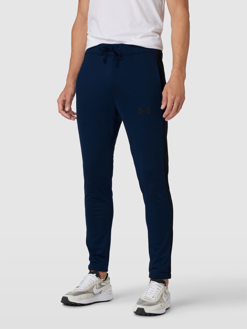 Tracksuit mit Logo-Detail Modell 'Knit' in marineblau