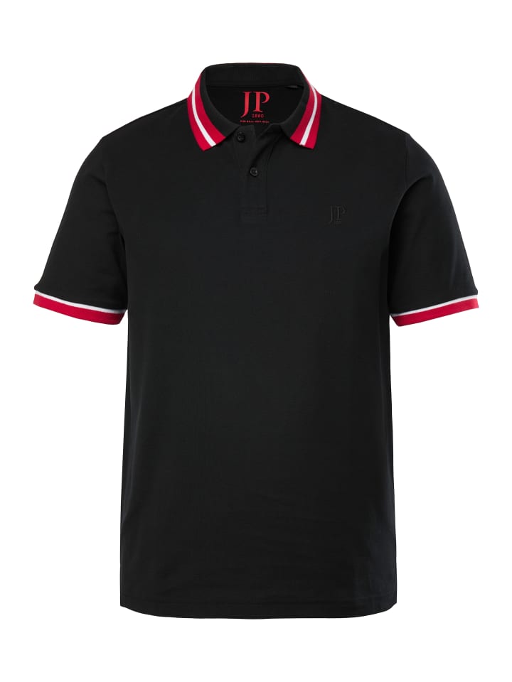 JP1880 Poloshirt in schwarz günstig kaufen