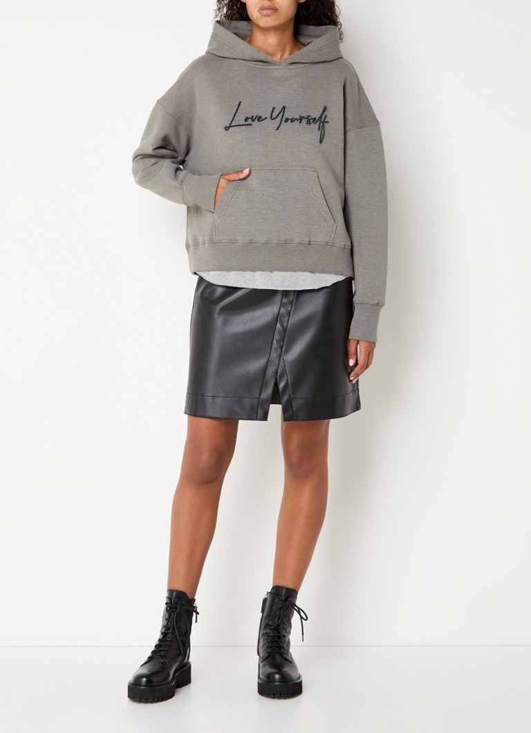 Moletom com capuz Mia da Zadig&Voltaire com strass