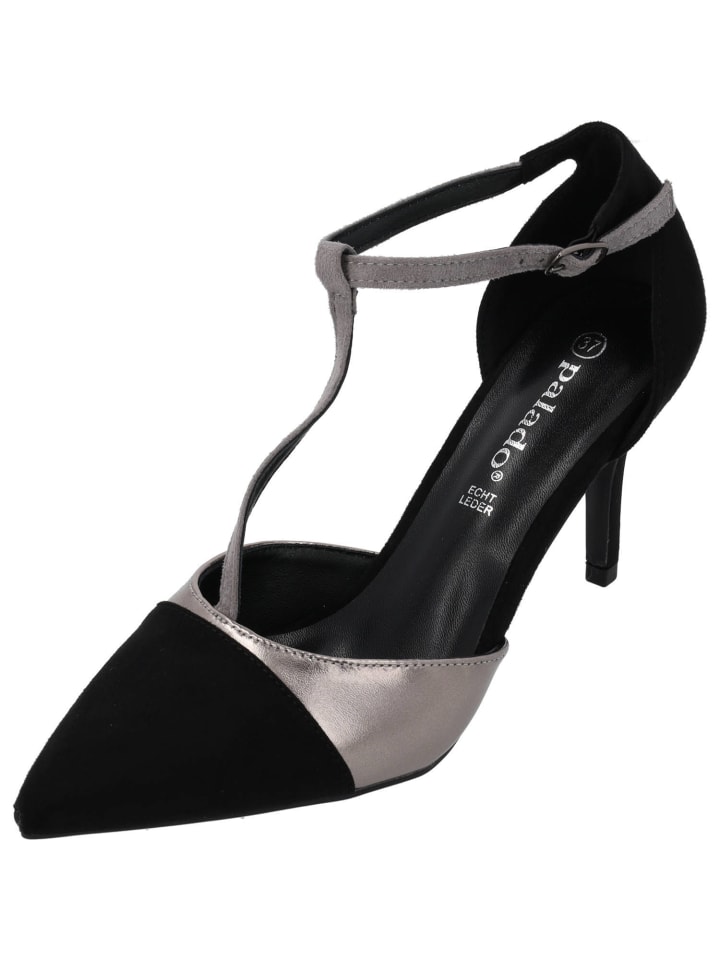 palado Pumps in Schwarz/Silber günstig kaufen