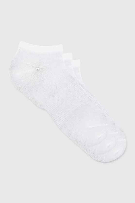 3er-Pack einfache Sneaker-Socken