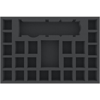 Feldherr 42 mm Schaumstoffeinlage für die Blood Bowl 2016 Brettspielbox