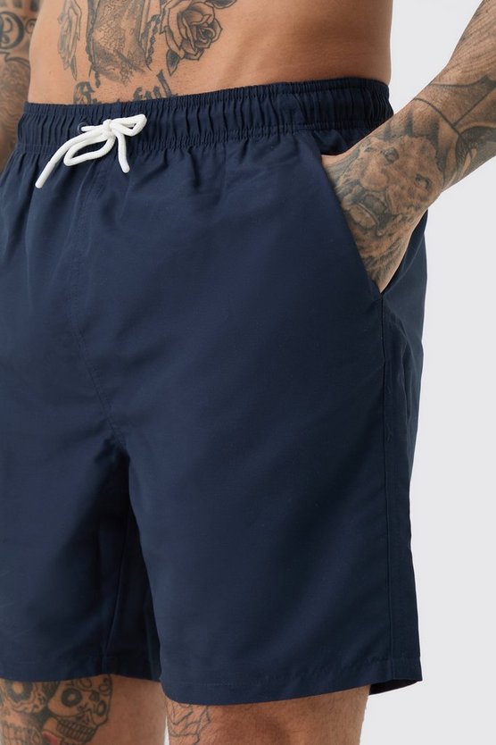 Tall mittellange Badehose