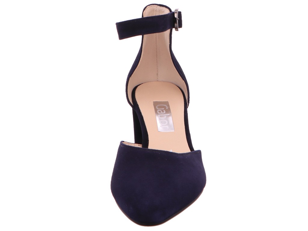 GABOR Ballerinas blau Gabor Fashion Spangenpumps 41.340.16 bla
