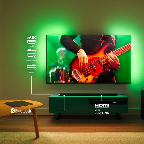Soundbar 2.1, mit drahtlosem Subwoofer, TAB6309/10
