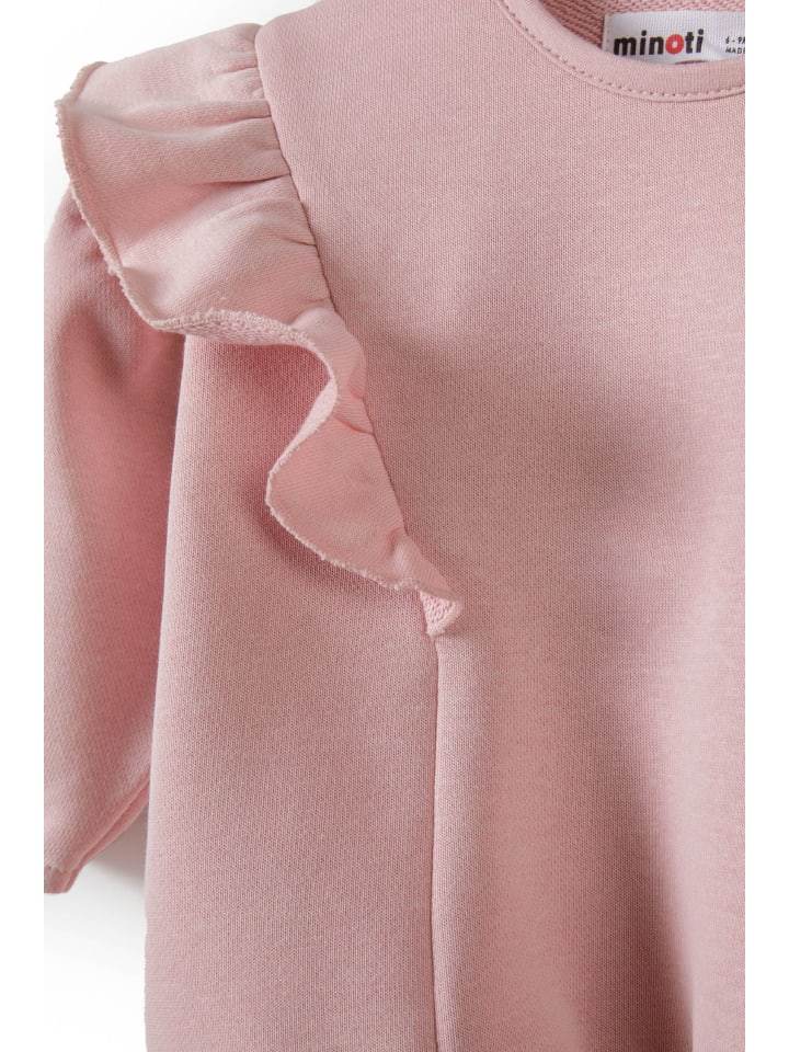 Minoti 2tlg. Set: Longsleeves & Leggings 24fleece23 in hellpink günstig kaufen