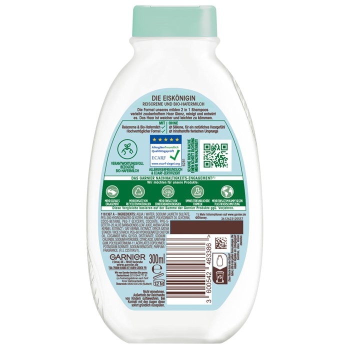 Mildes 2 in 1 Shampoo