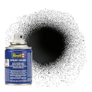 Revell - Spray Color - Glänzend - Schwarz (100ml)
