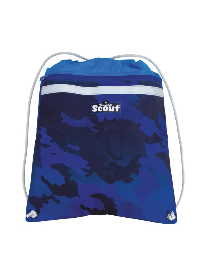 Scout Scout Genius Schulranzen-Set 4 teilig DIN Blue Police günstig kaufen onesize