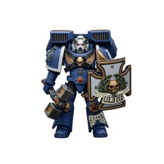 Warhammer 40k Actionfigur 1/18 Ultramarines Vanguard Veteran with Thunder Hammer and Storm Shield 12 cm