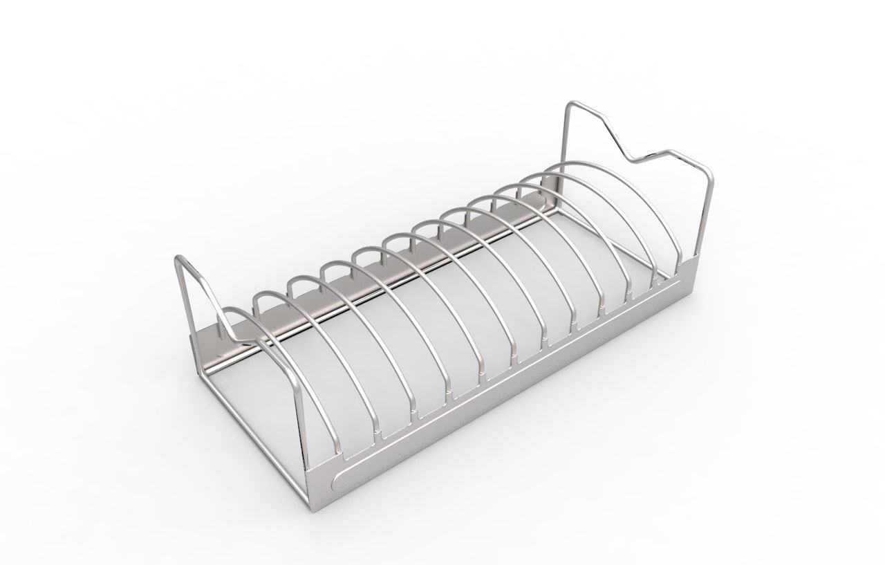 Tepro Rippchen-Halter und Bratenkorb