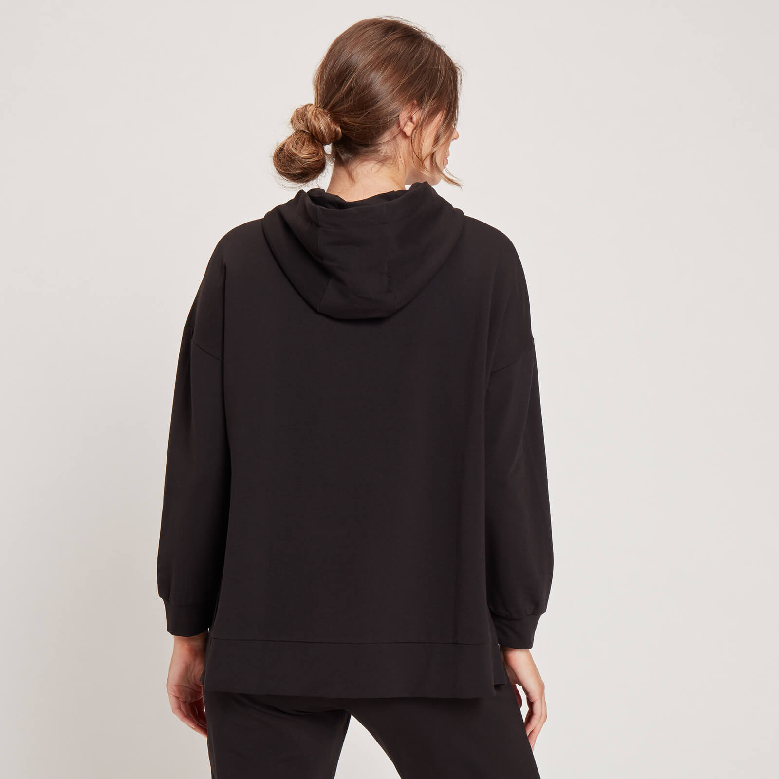 Sweat à capuche de maternité MP pour femmes  – Noir