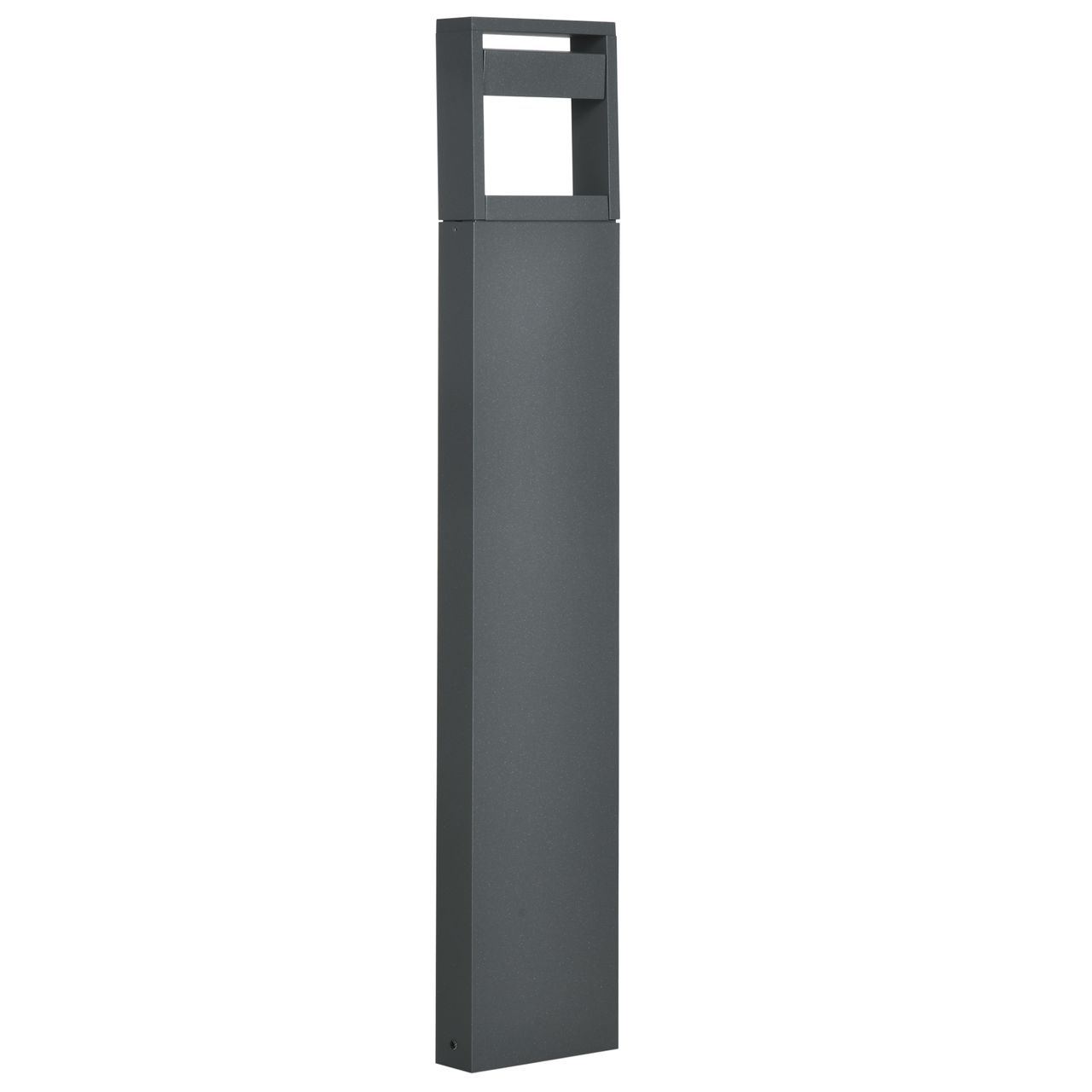 Outsunny Gartenlampe, Wegleuchte, LED Gartenleuchte Verstellbar IP65 Wasserdicht