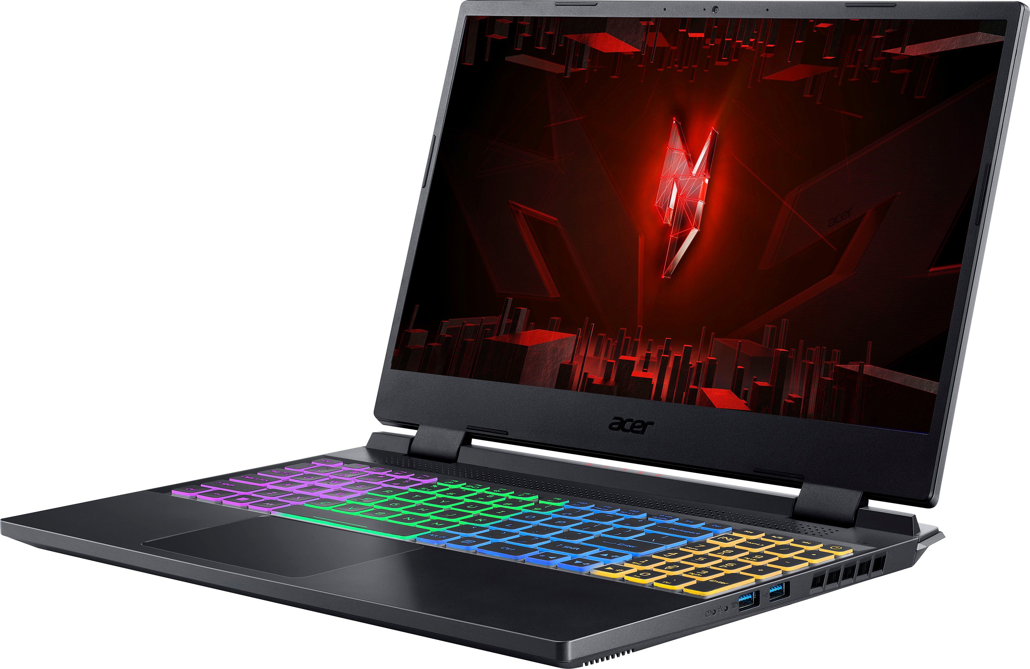 Acer Nitro 5 AN515-58-79LV Gaming-Notebook (39,62 cm/15,6 Zoll, Intel Core i7 12700H, GeForce RTX 4050, 512 GB SSD, Thunderbolt™ 4)