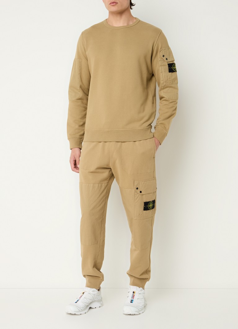 Πουλόβερ Stone Island 63920 με πέτο και λογότυπο