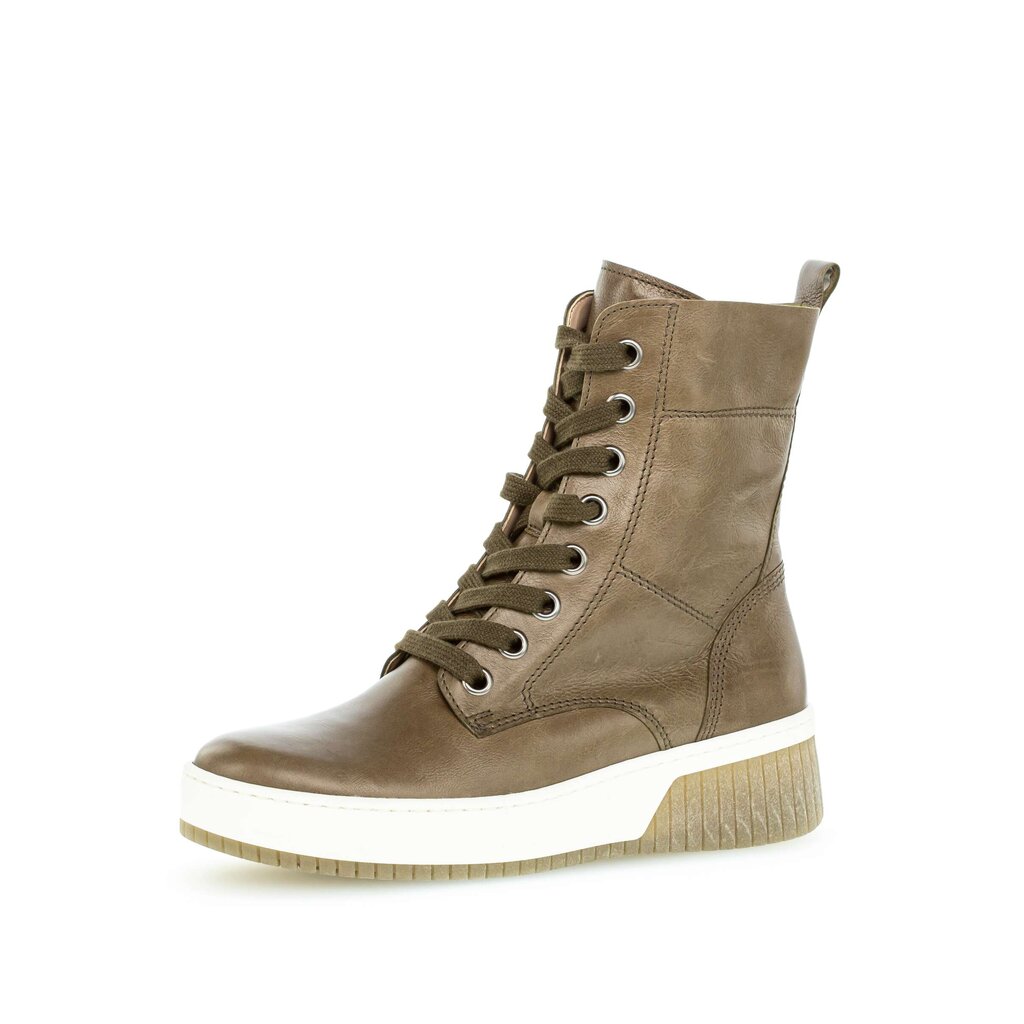 Gabor fashion Schnürstiefelette grün