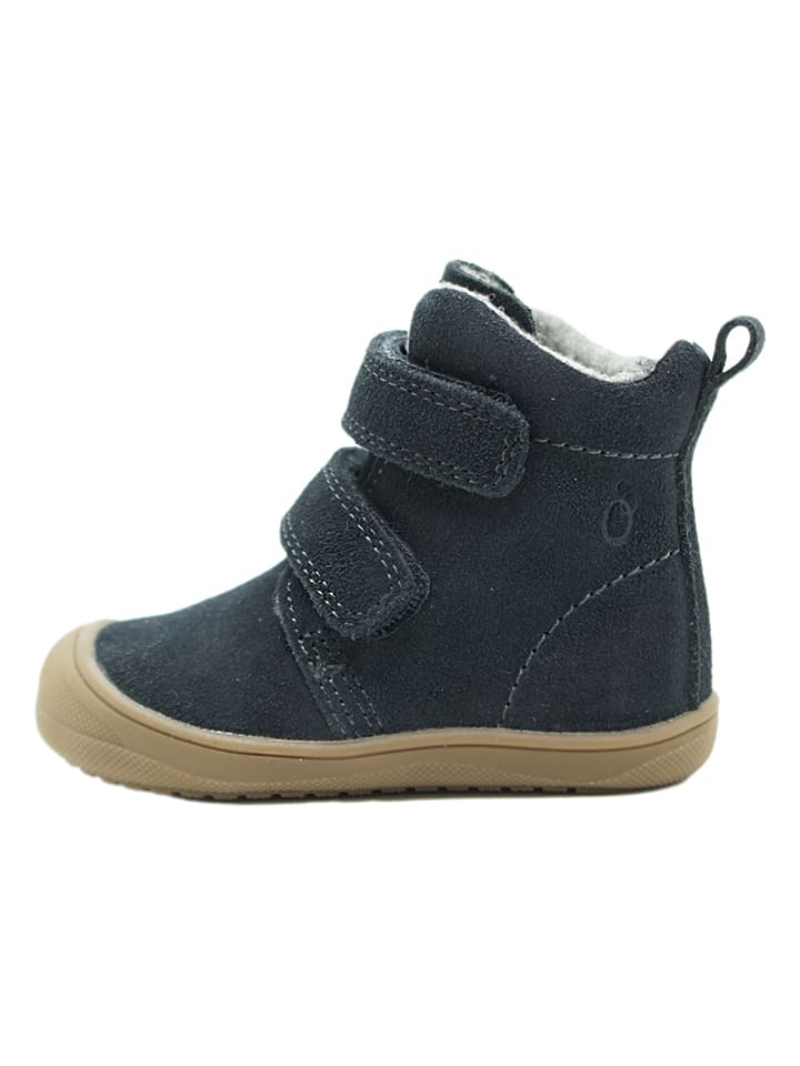 lamino Leder-Boots in Dunkelblau günstig kaufen