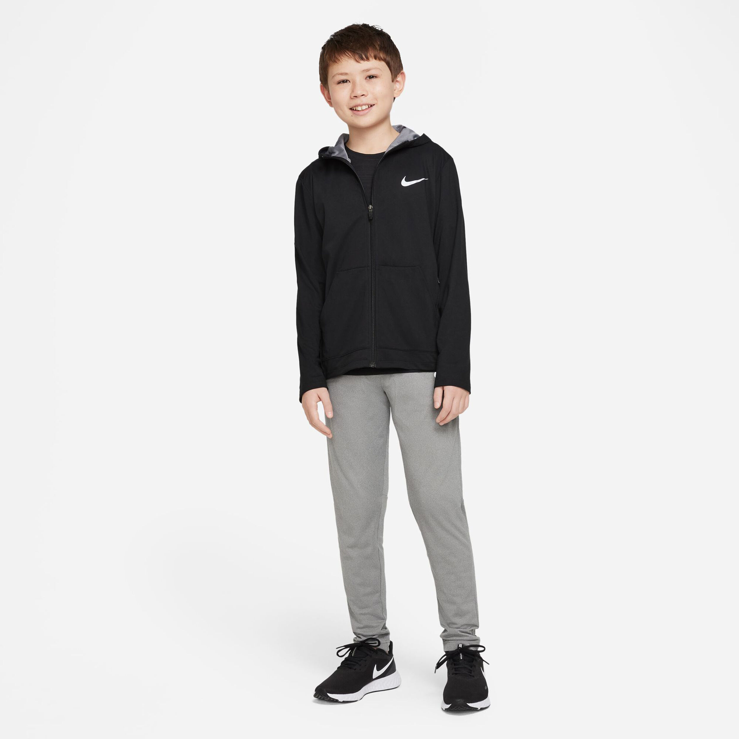 Poly+ Trainingshose Jungen - Grau