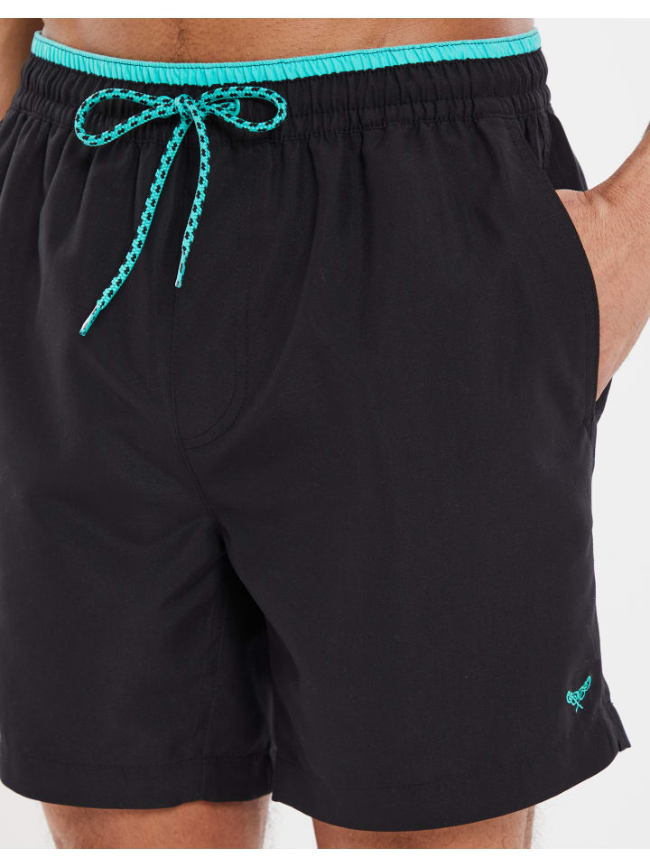 Threadbare Badehose THBDawlish in Black günstig kaufen
