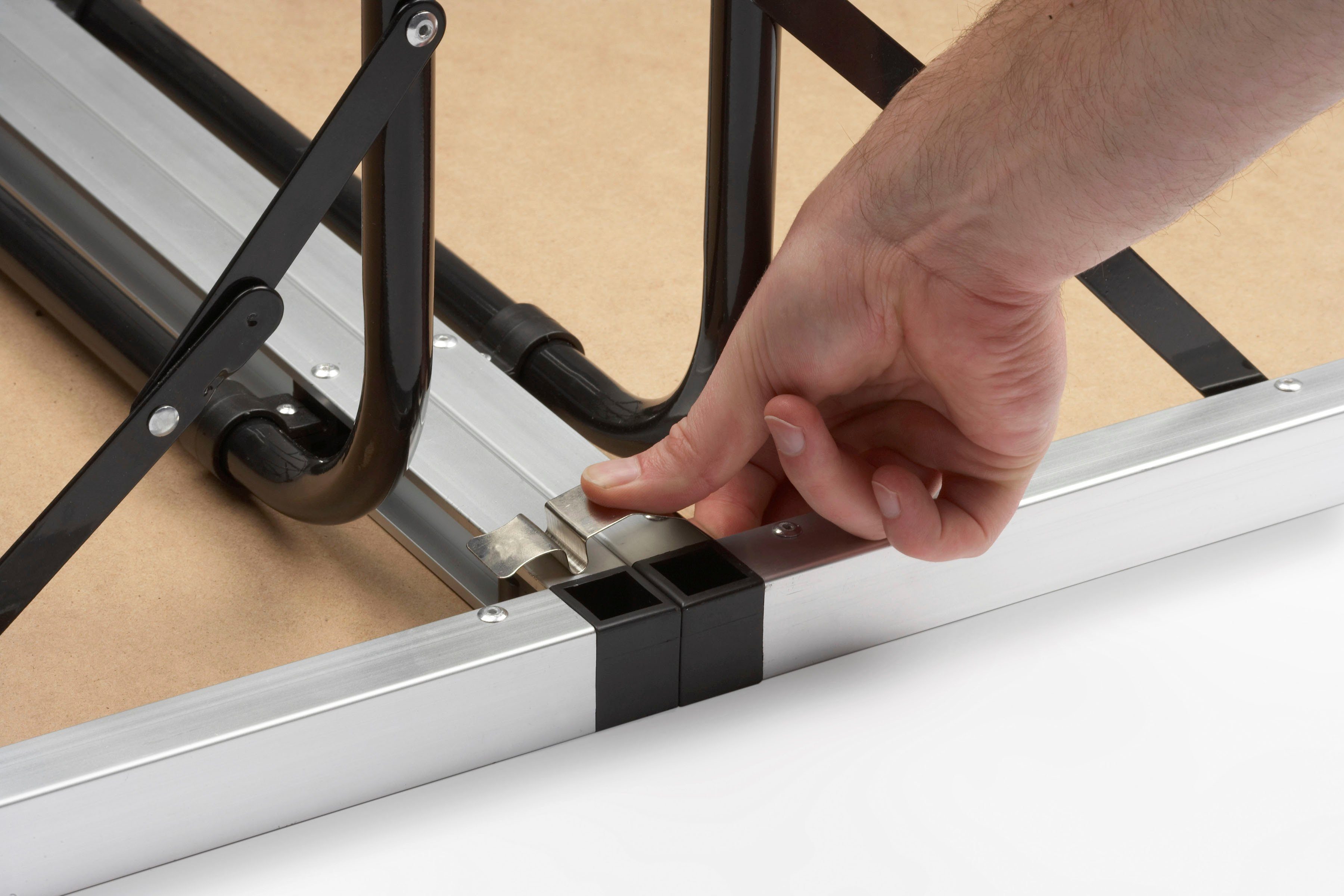meister Arbeitstisch Multifunktionstisch 3-teilig (3-St), 73 - 94 cm (4-fach höhenverstellbar)