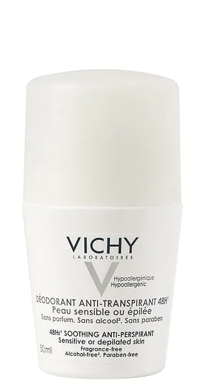 Vichy Deo Anti-Transpirant 48H Sensitive Αντιιδρωτικό roll-on