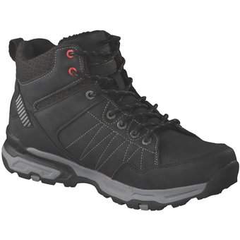 Puccetti Schnür Boots in schwarz